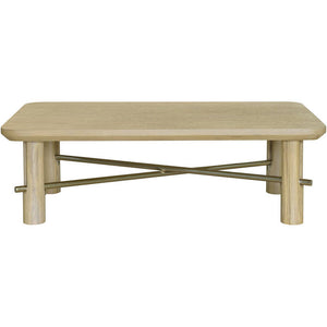 Kewanee Metallic - Brass Coffee Table