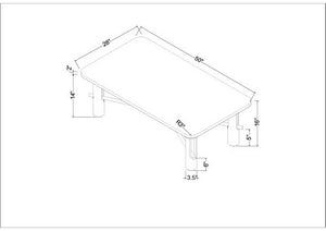 Kewanee Metallic - Brass Coffee Table