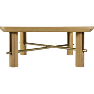 Quinisha Metallic - Brass Coffee Table