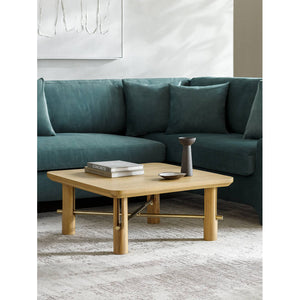 Quinisha Metallic - Brass Coffee Table
