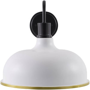 Sharieka Rustic White Wall Sconces
