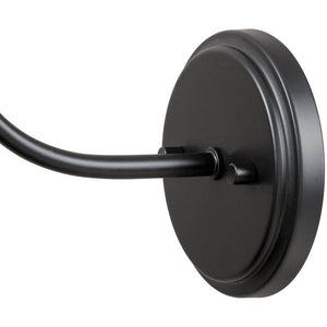 Sharieka Rustic Black Wall Sconces