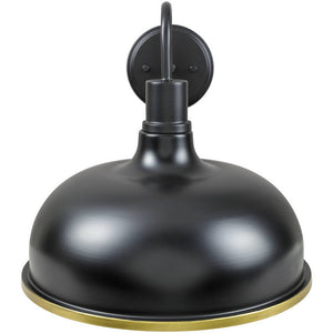 Sharieka Rustic Black Wall Sconces
