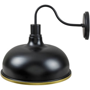 Sharieka Rustic Black Wall Sconces