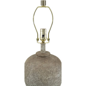 Riki Traditional Light Gray/Beige Table Lamp
