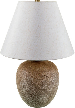 Riki Traditional Light Gray/Beige Table Lamp