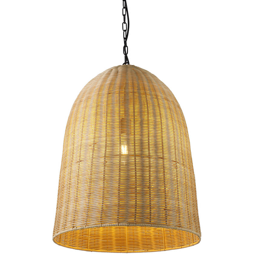 Allisha Rustic Black/Cream Ceiling Lighting