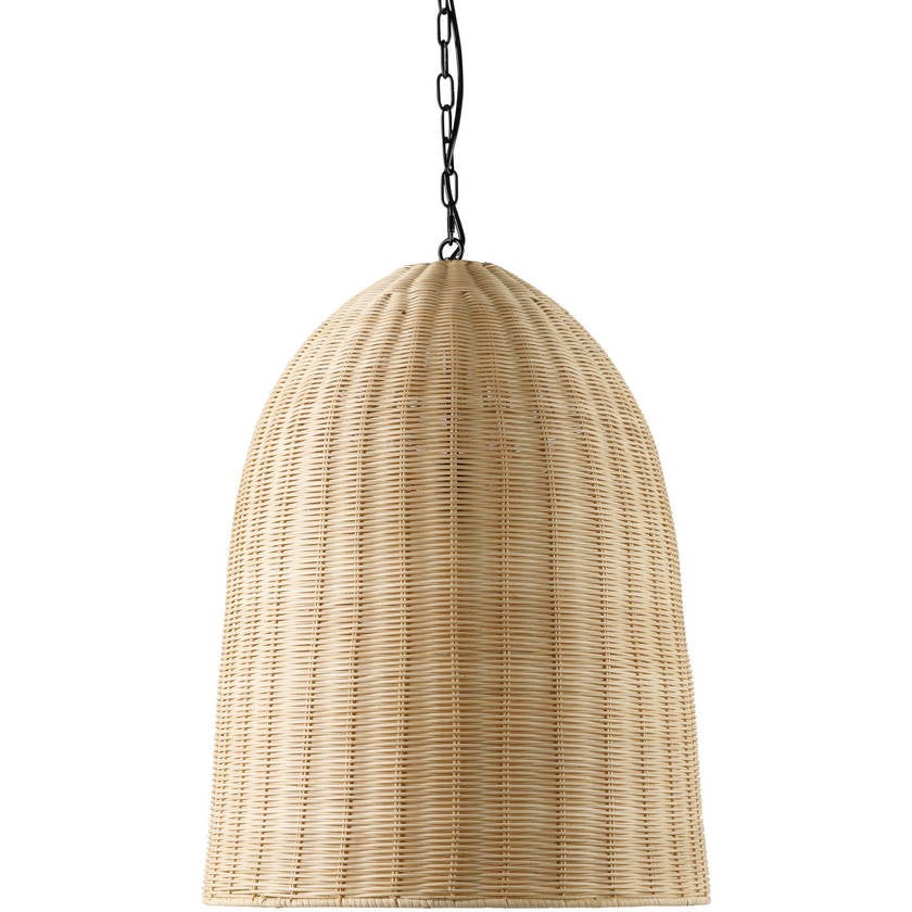 Allisha Rustic Black/Cream Ceiling Lighting