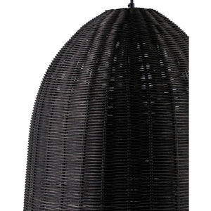 Allisha Rustic Black Ceiling Lighting