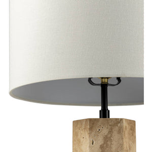 Katalina Rustic Amber/Black Table Lamp