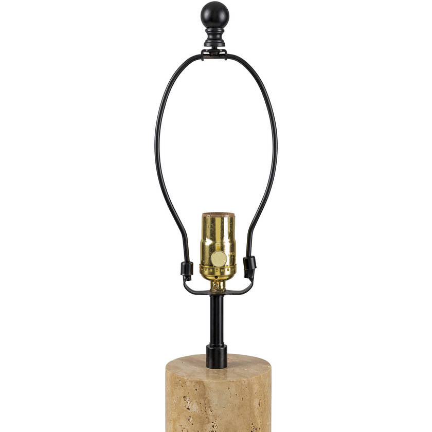 Zelder Rustic Amber/Black Table Lamp