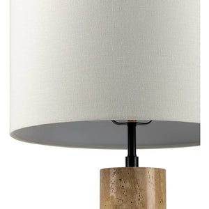 Zelder Rustic Amber/Black Table Lamp
