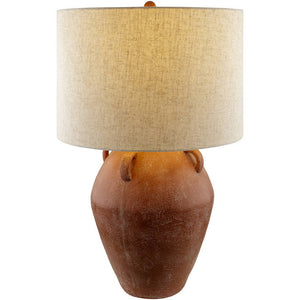Kabir Global Red Table Lamp