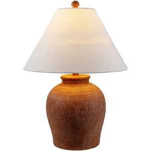 Andie Global Red Table Lamp