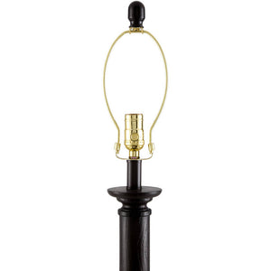 Baexem Cottage Brown Floor Lamp