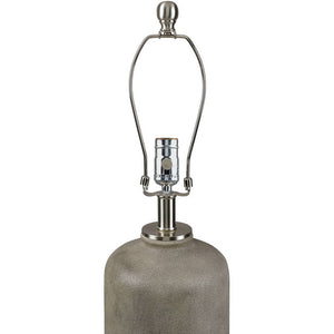 Eryka Traditional Light Gray Table Lamp