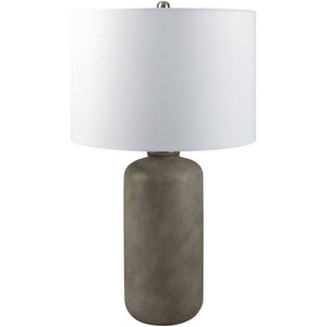 Eryka Traditional Light Gray Table Lamp