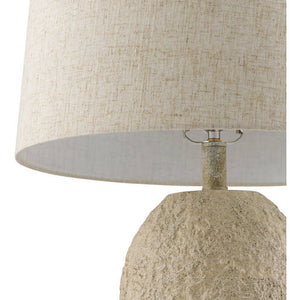 Malinda Global White/Wheat Table Lamp