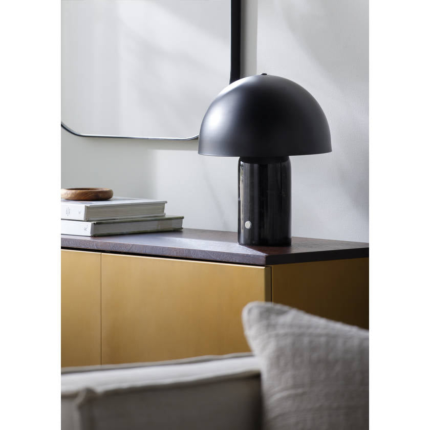 Deanna Rustic Black Table Lamp