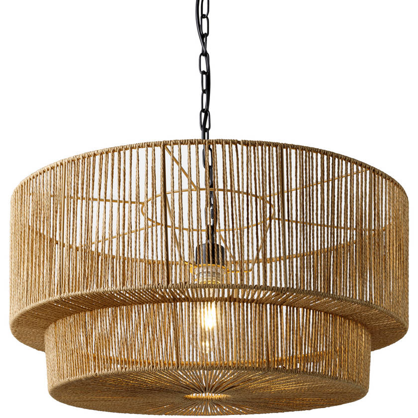 Bonny Rustic Brown Ceiling Lighting