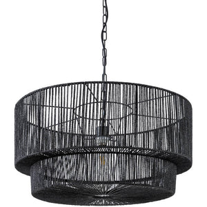 Bonny Rustic Black Ceiling Lighting