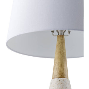 Alsion Modern Cream/White Table Lamp