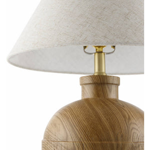 Jeriesha Global Brown Table Lamp
