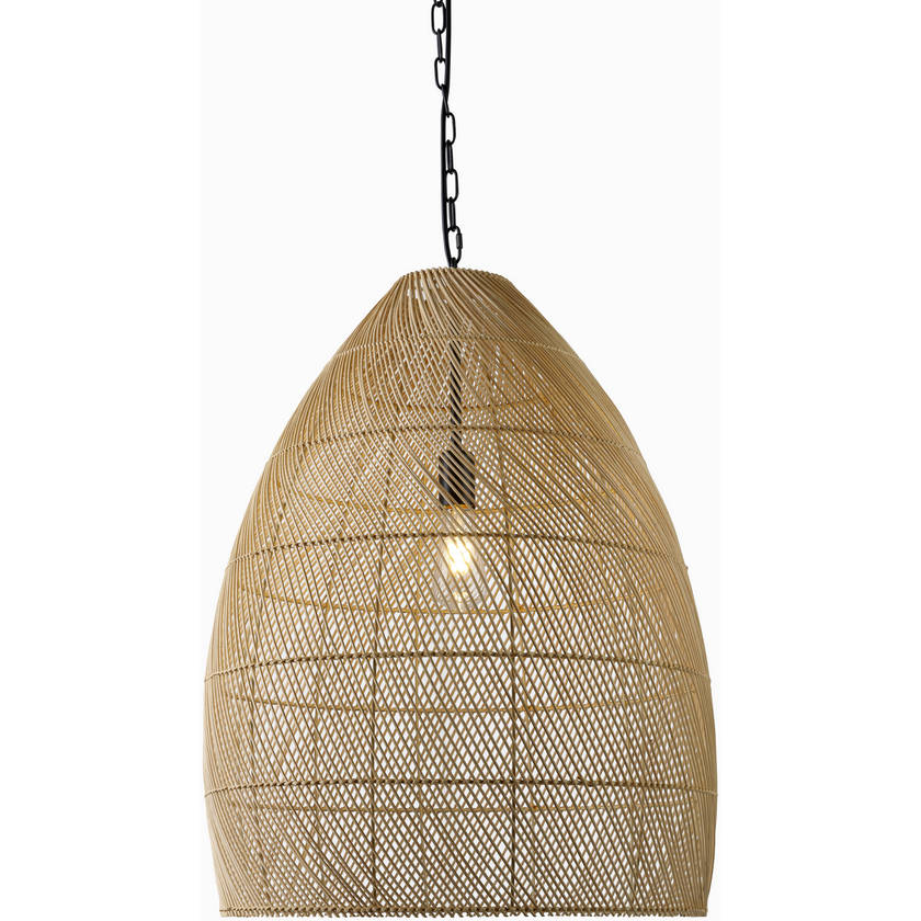 Topsham Rustic Cream/Black Ceiling Lighting