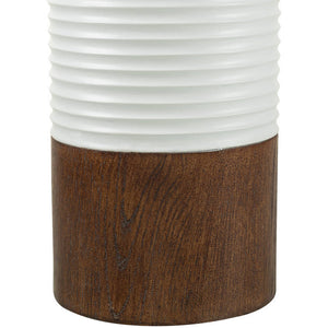 Gerri Traditional White Table Lamp