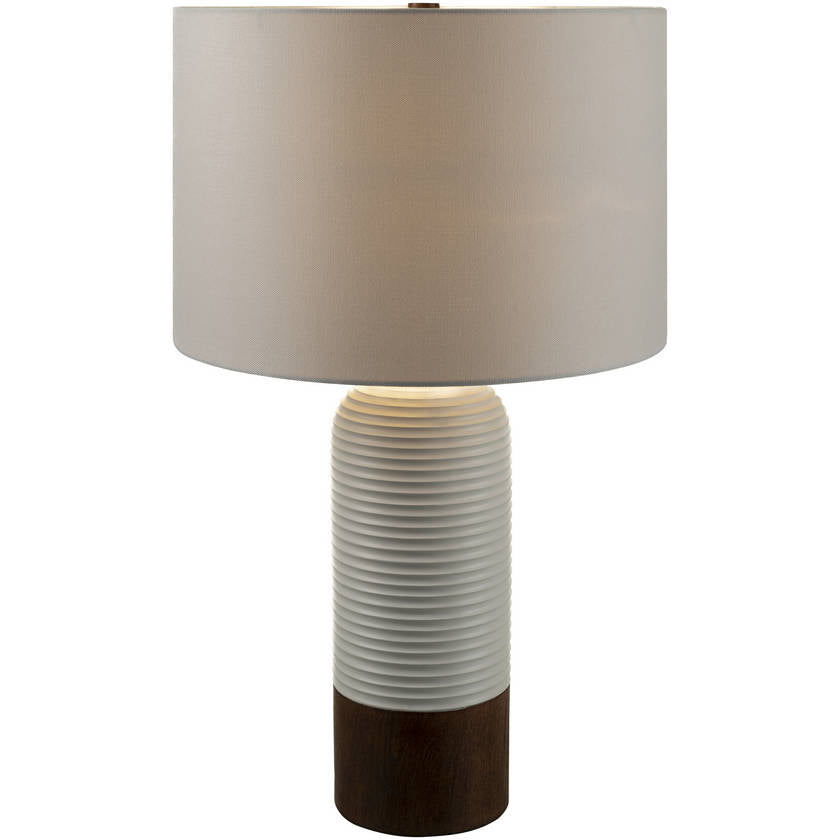 Gerri Traditional White Table Lamp