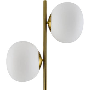 Shaana Modern Metallic - Brass Floor Lamp