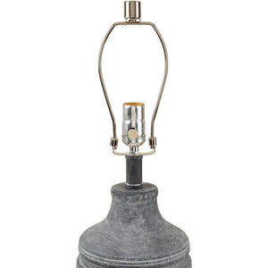 Joy Traditional Light Gray Table Lamp
