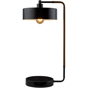 Adriann Rustic Black Table Lamp