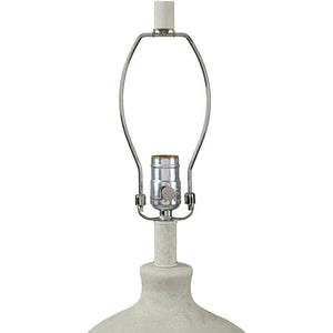 Huda Traditional White Table Lamp