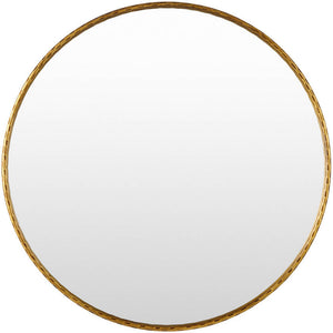 Jaya Modern Gold Wall Mirror
