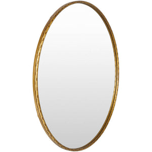 Jaya Modern Gold Wall Mirror