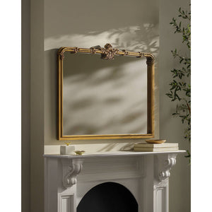 Morgen Traditional Gold Wall Mirror