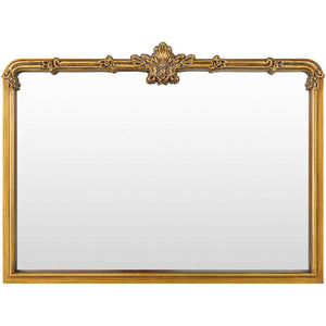 Morgen Traditional Gold Wall Mirror