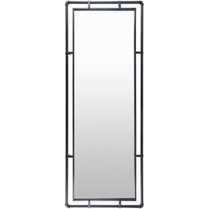 Jennett Rustic Black Wall Mirror