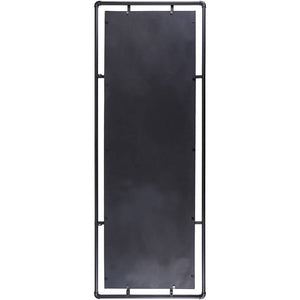 Jennett Rustic Black Wall Mirror