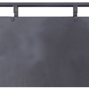 Jennett Rustic Black Wall Mirror