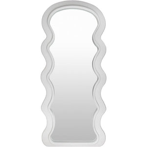 Jametta Modern White Wall Mirror