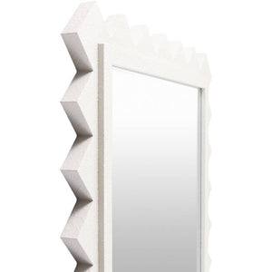 Houtdorp Traditional White Wall Mirror