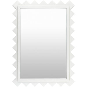Houtdorp Traditional White Wall Mirror
