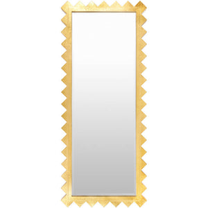 Alexsandra Modern Gold Wall Mirror