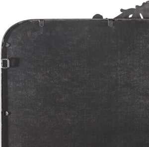 Shawnita Traditional Black Wall Mirror