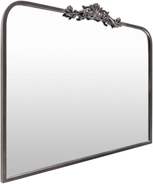 Shawnita Traditional Black Wall Mirror