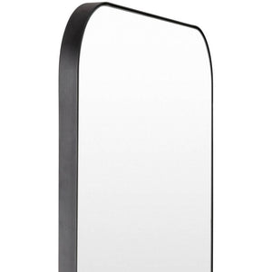 Sylvester Modern Black Wall Mirror