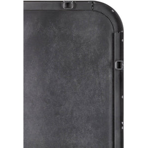 Sylvester Modern Black Wall Mirror