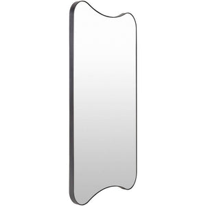 Ena Modern Black Wall Mirror